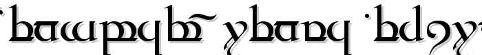 Tengwar Quenya Medium font